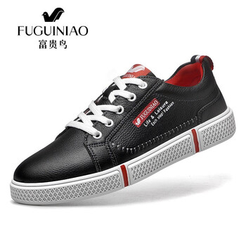 富貴鳥（FUGUINIAO）男士黑面白底A948245 