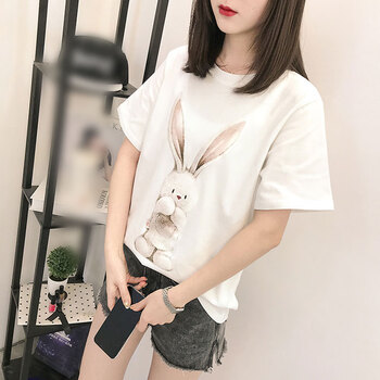 圓領(lǐng)短袖襯衫，打造清爽小仙女范