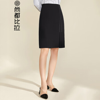 京東撞色半身裙