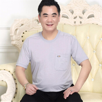 伯樂虎（Bolehu） 短袖 男士T恤 灰色 