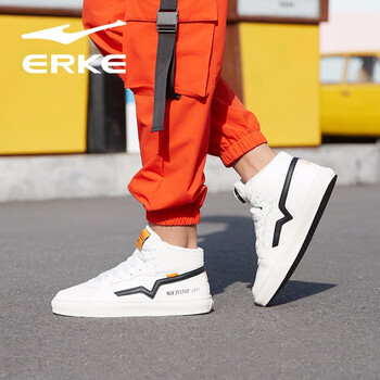 鴻星爾克（ERKE）板鞋珍珠白 44，39，40，41，42，43