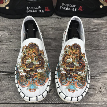 歡躍（huanyue）男士白款龍騰四海 40