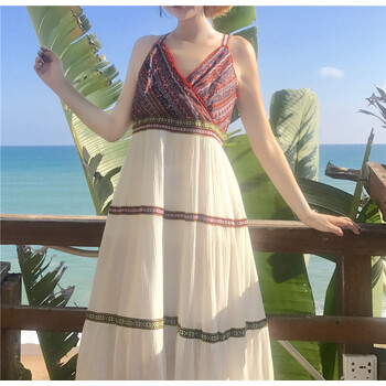 清新碎花連衣裙，仙氣十足