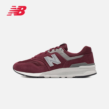 NEW BALANCE跑步鞋CM997HCD酒紅色 