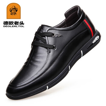 德歐老頭（DEOLERLTOL）男士黑色系帶DO1K9262 