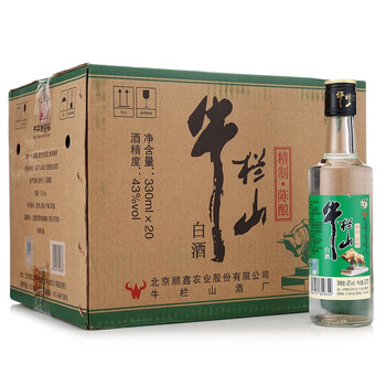 牛欄山43度330ml，375mL及以下 濃香型，濃香