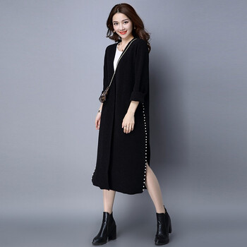 純色系帶毛衣，打造優(yōu)雅女神范