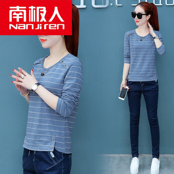 條紋連衣裙，打造街頭女神范