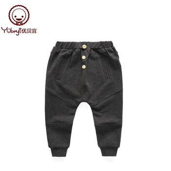男童糖果色休閑長(zhǎng)褲