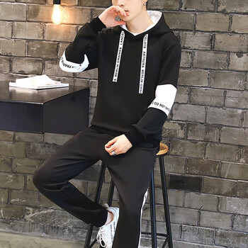 布草藤（BUCAOTENG） 長袖 男士T恤 888黑色 XL，L，XXXL，M，XXL