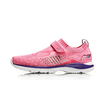 李寧（LI-NING）跑步鞋辣粉紅/電光紫 