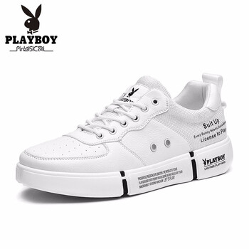 花花公子（PLAYBOY）男士PL611056白色 39