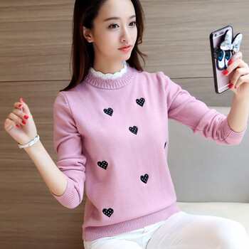 純色毛衣，讓你的少女心