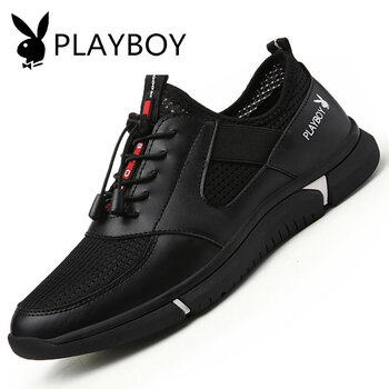 花花公子（PLAYBOY）男士黑色 44，38，39，40，41，42，43