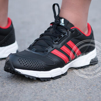阿迪達(dá)斯（Adidas）跑步鞋AC8592經(jīng)典舒適黑紅 