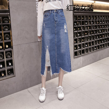 復(fù)古牛仔裙，打造優(yōu)雅小仙女