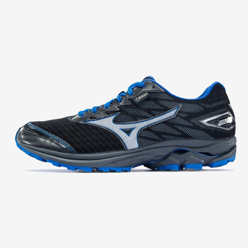 美津濃（MIZUNO）跑步鞋黑/銀/海藍(lán) 40.5，40，41，42