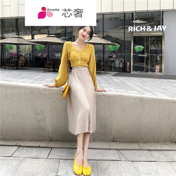 條紋連衣裙，讓你仙氣十足