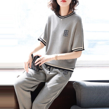 短袖披肩兩件套