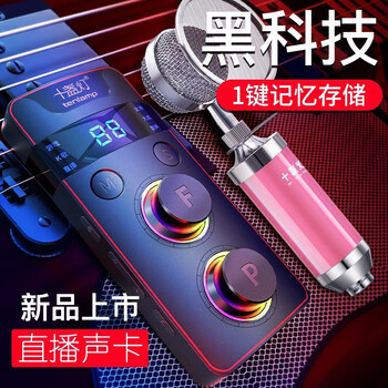 十盞燈  懸掛式 麥克風(fēng) 升級版直播設(shè)備全套【玫瑰粉】