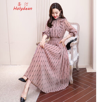 圣?。℉OLYDEAN）  3D，不規(guī)則，紐扣 連衣裙