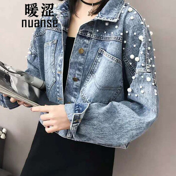 寬松牛仔外套，微胖妹子的摯愛