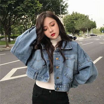 時(shí)尚牛仔夾克，穿出你的少女心