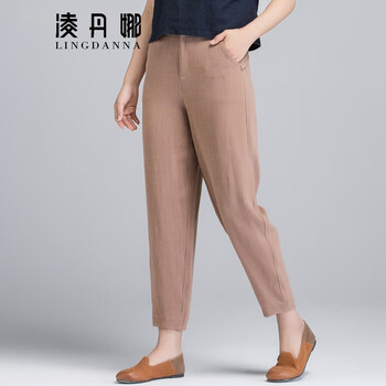 時(shí)尚簡(jiǎn)約風(fēng)休閑褲，塑造優(yōu)雅女神