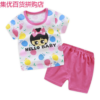 女童蘋果套裝