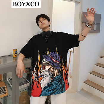 BOYXCO 短袖 男士T恤 T909黑色 