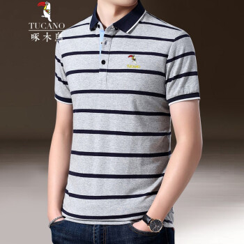 啄木鸟（TUCANO） 短袖 男士T恤 ZMN-920灰色 