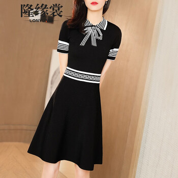 經(jīng)典條紋裙，打造優(yōu)雅小仙女