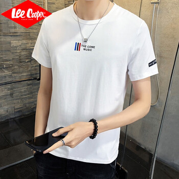 Lee Cooper 短袖 男士T恤 1005白色 