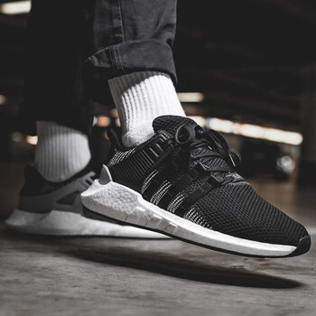 阿迪達(dá)斯（Adidas）跑步鞋黑白BY9509 