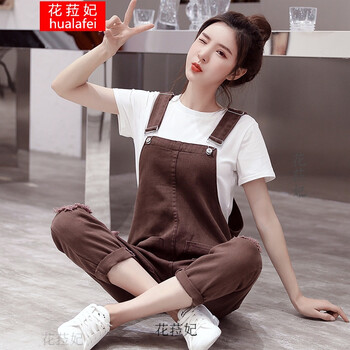 寬松減齡背帶褲，讓你變身少女心