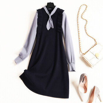 純色長(cháng)裙，微胖妹子的福音