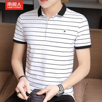南極人（Nanjiren） 短袖 男士T恤 N78006白色 XL，L，XXL，XXXL，M