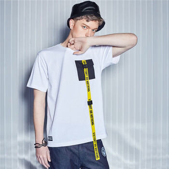 佐丹奴（Giordano） 短袖 男士T恤 01白色 