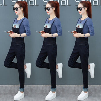 復古刺繡牛仔褲，微胖妹子的福音