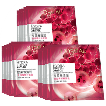 歐萊雅（LOREAL）面膜控油平衡，補水保濕，細致毛孔，舒緩修復(fù)，提拉緊致，提亮膚色