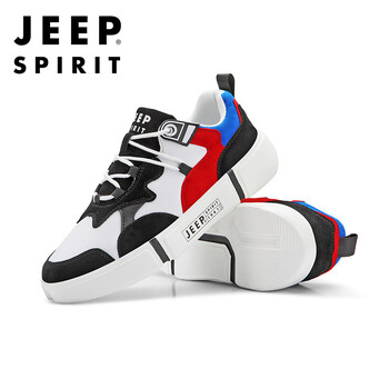 Jeep男士黑白色 43