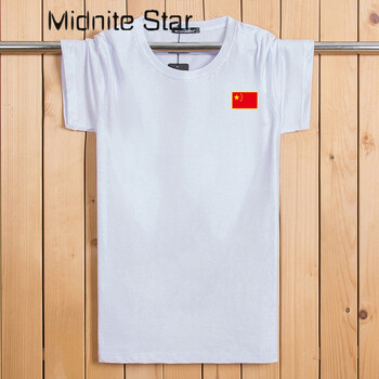 Midnite Star 短袖 男士T恤 白色  短袖 