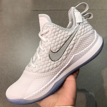 耐克（NIKE）籃球鞋白色銀標(biāo)AO4432-101 