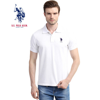 U.S.POLO ASSN. 短袖 男士T恤 白色 S，XL，L，XXL，M
