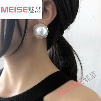 魅瑟（MEISE）大號(hào)S925銀針混合材質(zhì)