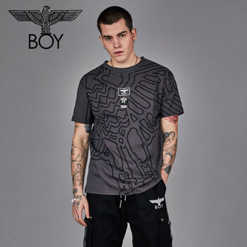 Boy London 短袖 男士T恤 灰色 