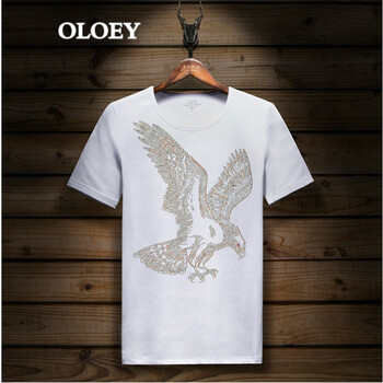 OLOEY 短袖 男士T恤 05白 