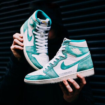耐克（NIKE）籃球鞋575441-311（湖水綠） 