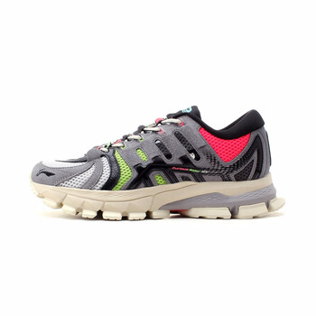 李寧（LI-NING）跑步鞋煤屑灰/標(biāo)準(zhǔn)黑 