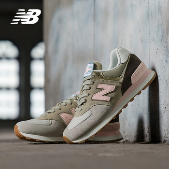 NEW BALANCE跑步鞋橄欖棕(淺灰) WL574MLA 